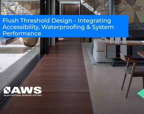 Flush Threshold Design – Integrating Accessibility, Waterproofing & System Performance